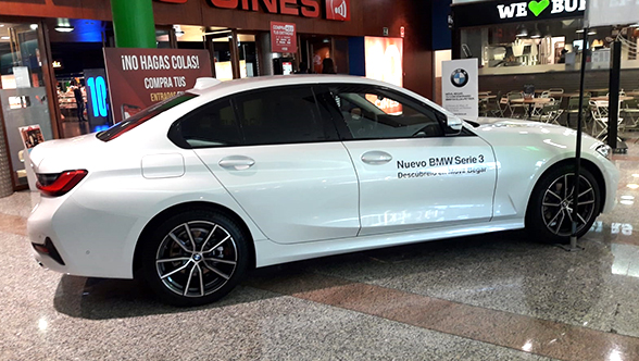 El nuevo BMW Serie 3 se desplaza hasta los cines Yelmo // Abril de 2019